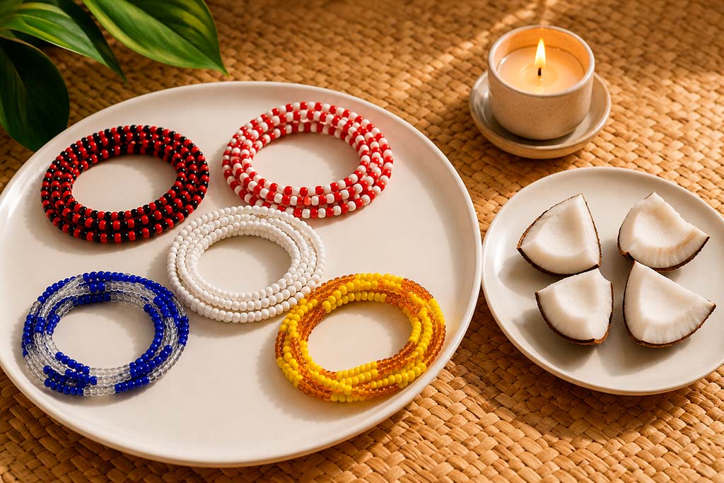 Colores de los collares de santería