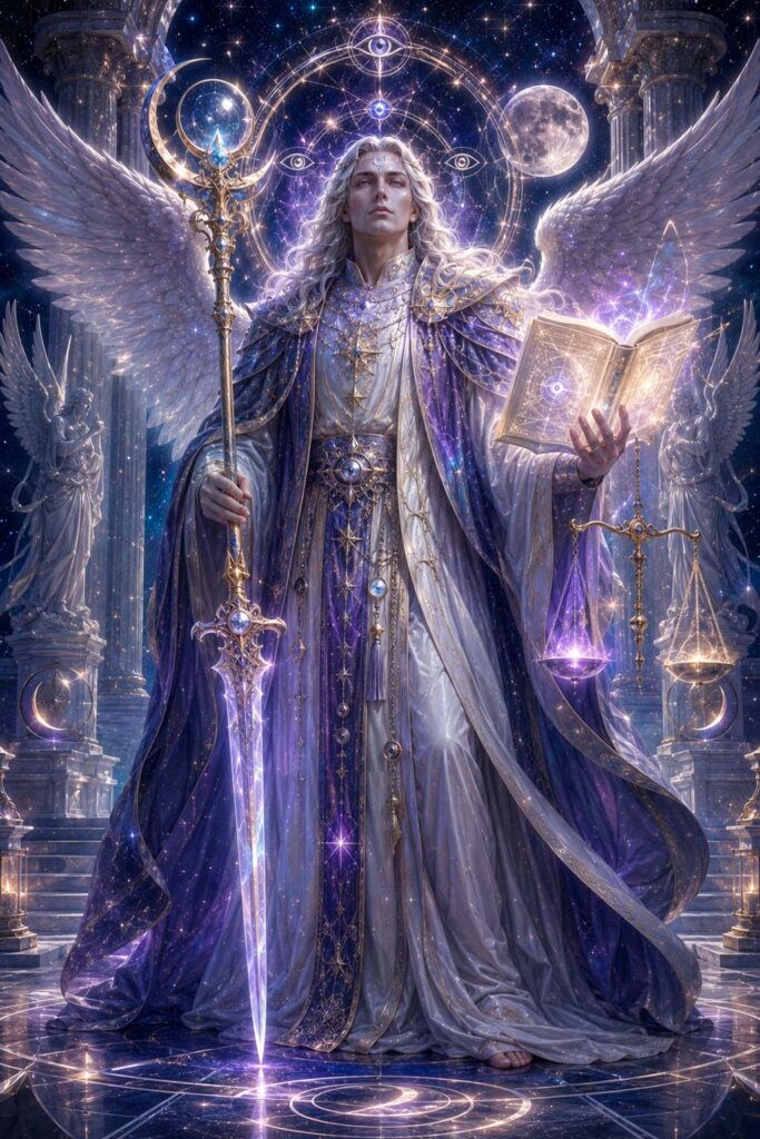 Imagen del Arcángel Sariel