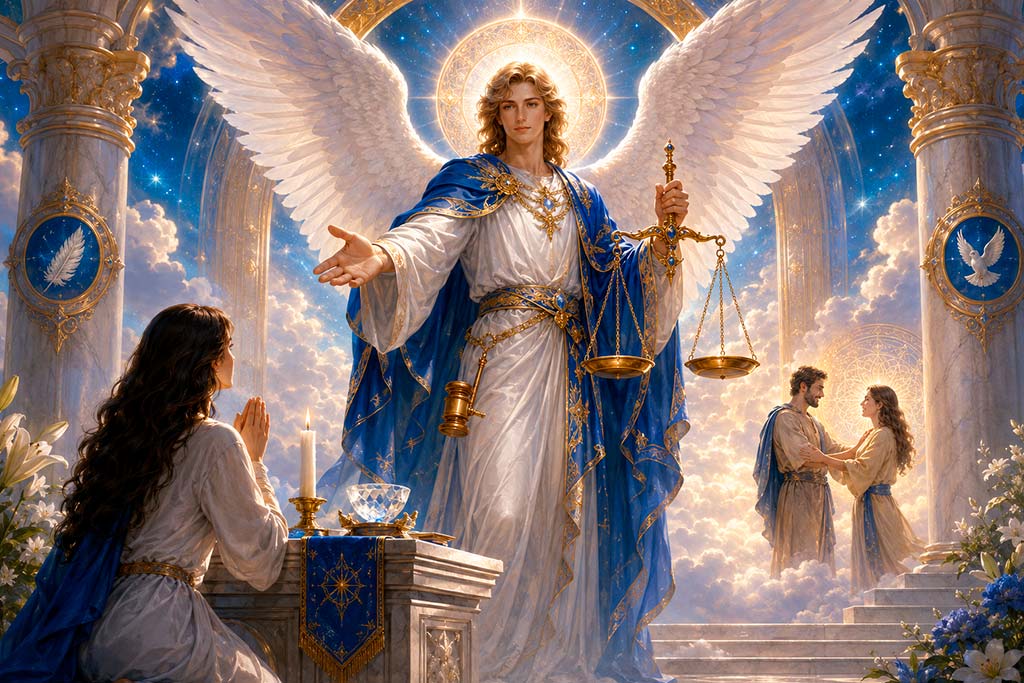 Oración al Arcángel Raguel para armonía y justicia