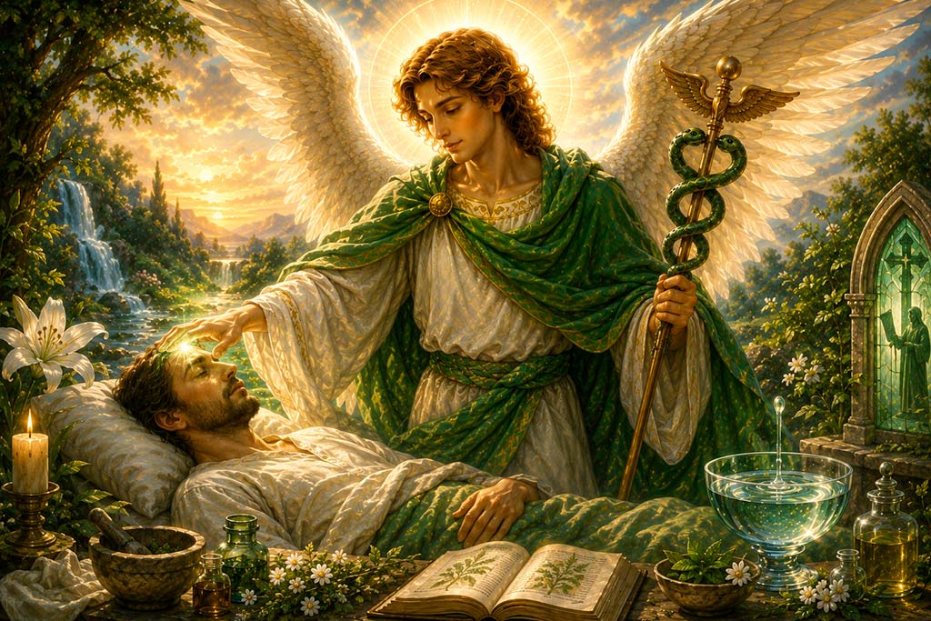 Rafael como medicina de Dios y ángel de la sanación