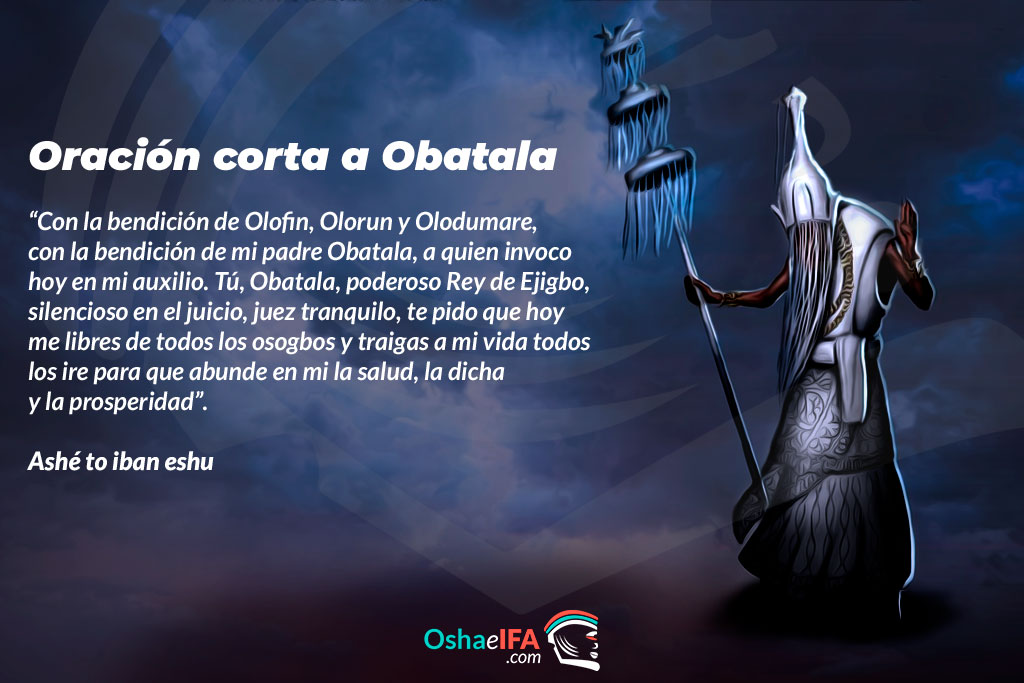 Oración corta a Obatala