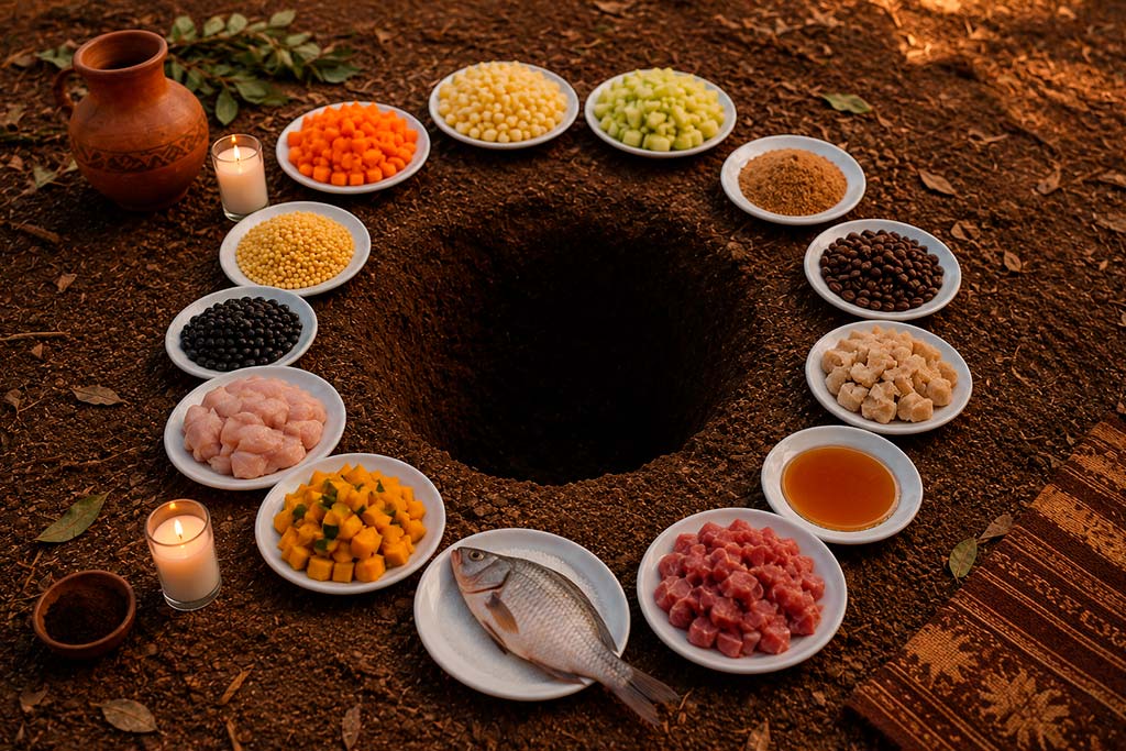 Qué es darle de comer a la tierra