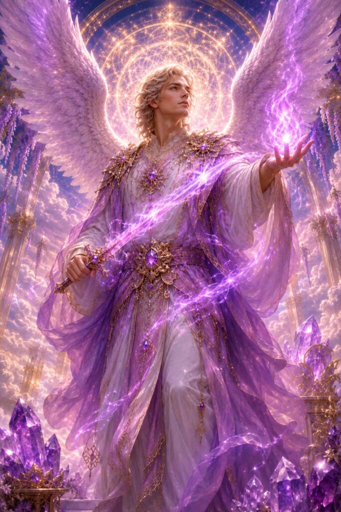 Imagen del Arcángel Zadquiel