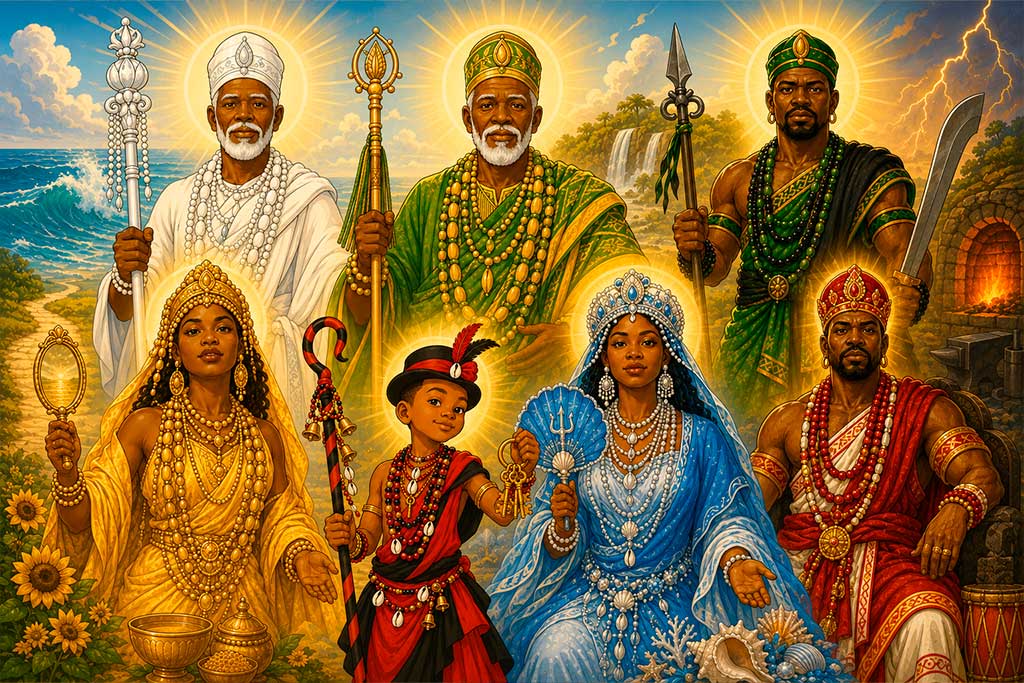 Colores de las 7 Potencias Africanas