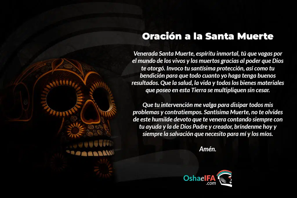 Short prayer to Santa Muerte