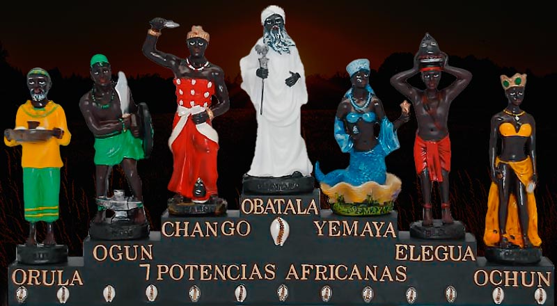  oraciones a las siete potencias africanas