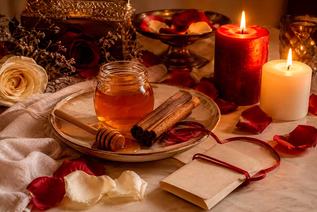 Ritual con miel y canela para atraer al ser amado