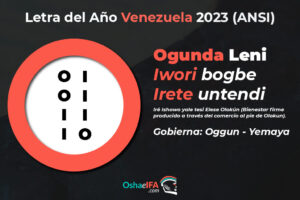 letra del año para Venezuela 2023 (ANSI)