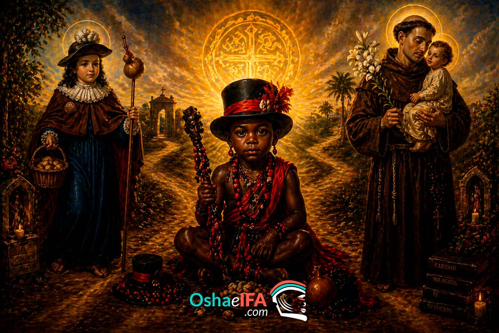 The syncretism of Elegua