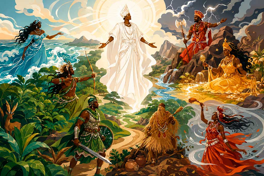 El lugar de los Orixás en la jerarquía espiritual