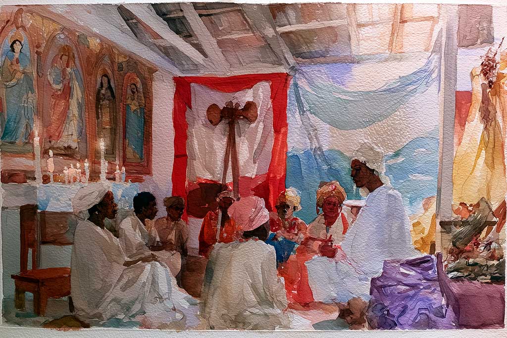 El sincretismo entre orishas y santos católicos