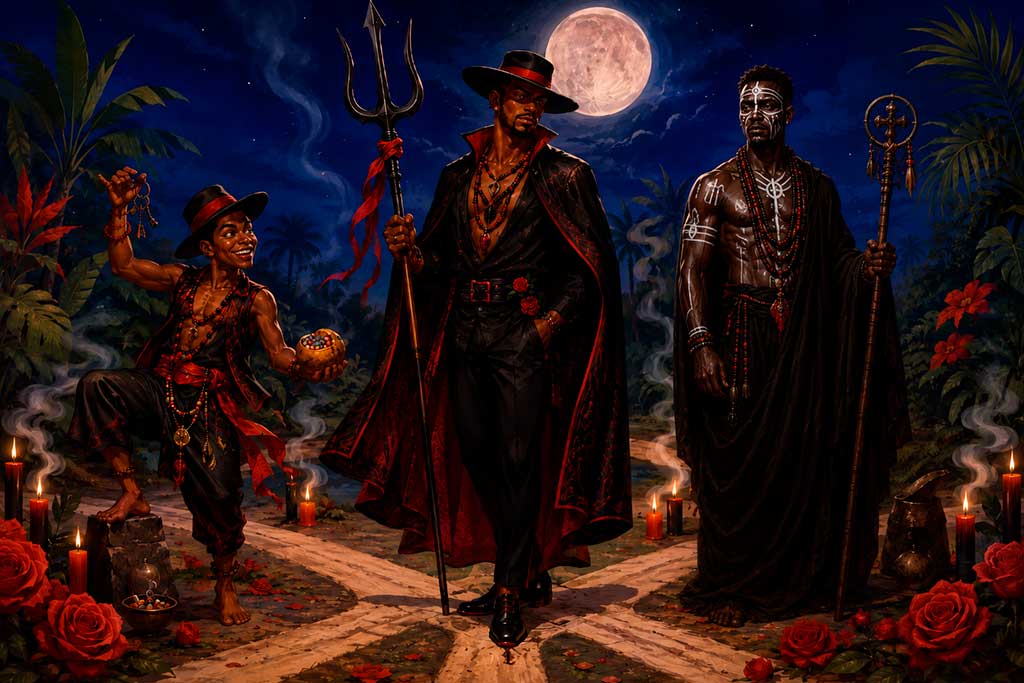 Exu, Eshu y Elegua