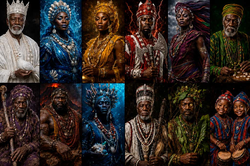 Orishas destacados en la Regla de Osha-Ifá